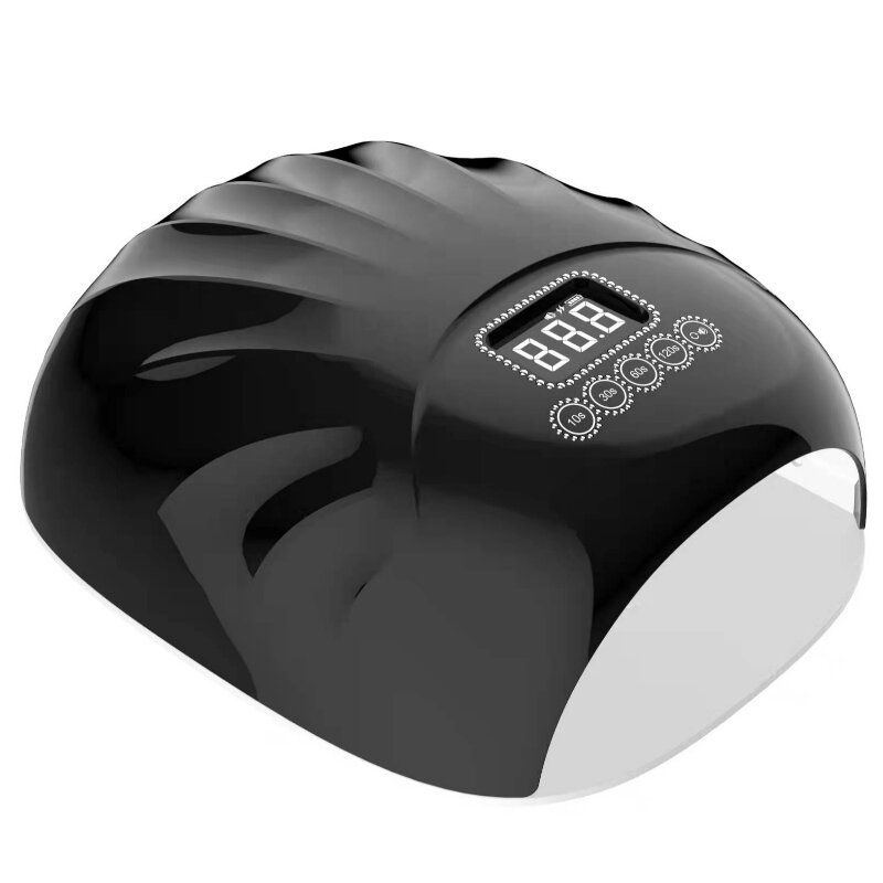 M&r 802Pro безжична LED лампа за нокти, безжична сушилня за нокти, 72W акумулаторна LED светлина за нокти, преносим гел UV LED лампа за нокти с 4 сензор за настройка на таймера и LCD дисплей зелено