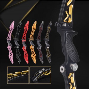 Elongarrow 25inches ILF 6061-T6 Alloy RECURVE ROW HANDER RISERS