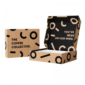 Персонализирано качество на самолетна кутия двустранно цветен печат опаковка Flip Box Бижута Кутия за самолет