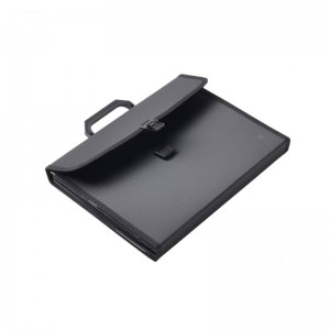 Разширяваща се папка A4 размер на буква PP Пластмаса 13 джоба Мулти джобен организатор Разширяващ се файл