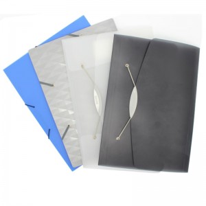 A4 размер PP Пластмасов копче за документи за училище и офис
