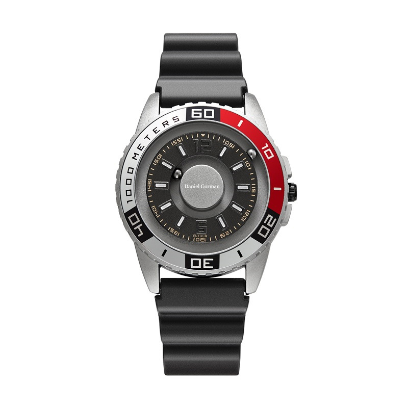 Daniel Gorman Go15 Magnetic Bead Men's Гледайте персонализиран творчески спортен часовник готин безграничен моден дизайн от неръждаема стомана Водоустойчив часовник