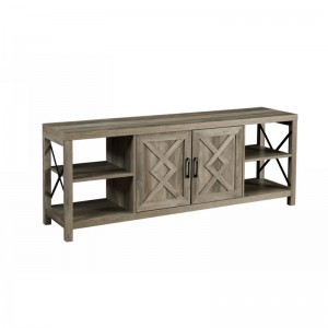 Телевизиран шкаф за ретро стил, шкафче за ферма, многофункционална конзола