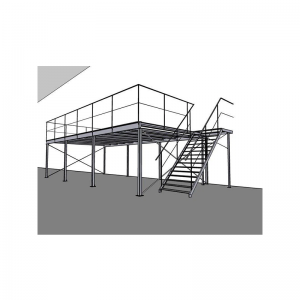 Платформа на стоманената конструкция