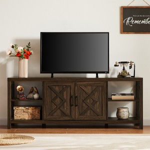 Телевизиран шкаф за ретро стил, шкафче за ферма, многофункционална конзола