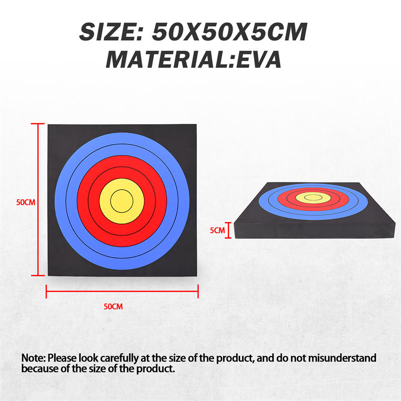 Elongarrow 50*50*5cm EVA Target Archery Target for Bow Archers