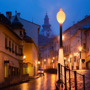 Външна градина LED улица Светлина с стълб, 60W RGB цвят Промяна на красива водоустойчива улична светлина за градина, вътрешен двор, па...