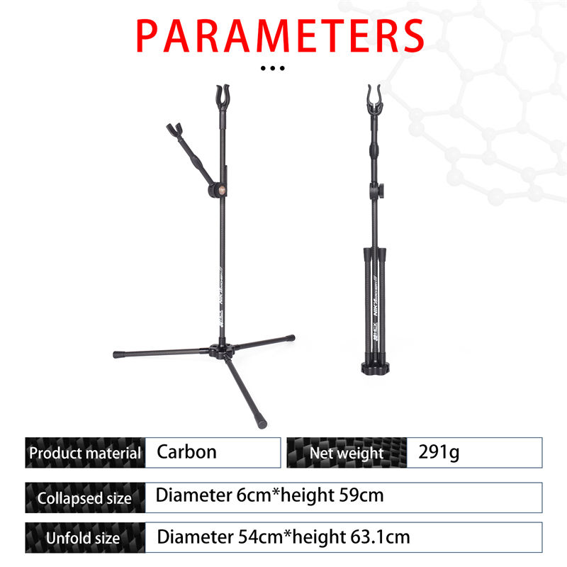 Elongarrow 3K Carbon Bowstand Components за стрелци за стрелци