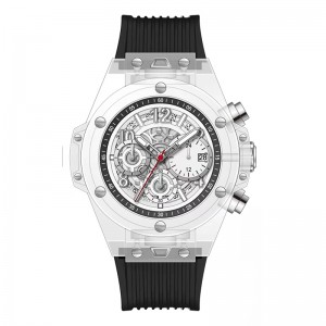 Daniel Gormanrm2209 Автоматичен акрилен прозрачен дизайн Мъжки кварцов часовник Watchproof Men \'S Watch Business Watch Men \\\\\' S Watch