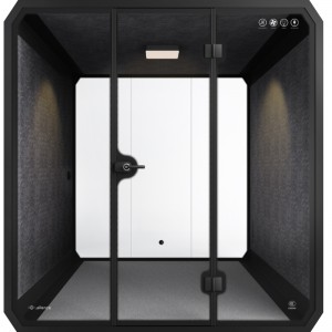 Подвижен звуков офис телефонна кабина на телефонна кабина Офис срещи шушулки Бързо сглобена звукова кабина