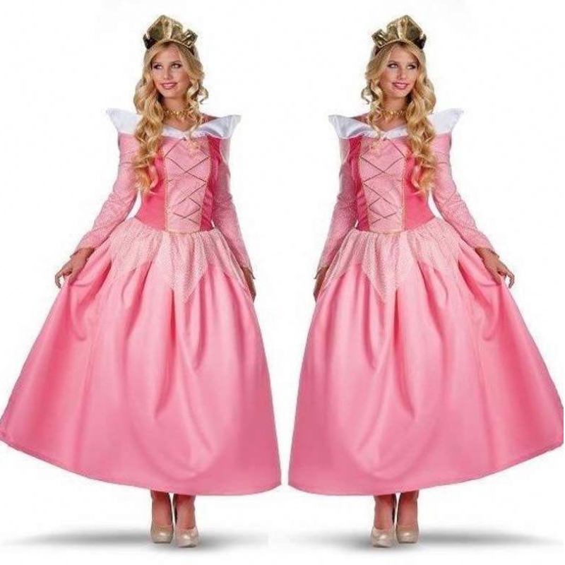 RELLEEN ROLE COSPLOY CLASSIC Princess Snow White Beauty Aurora Костюм жени принцеса рокля SZAC-007