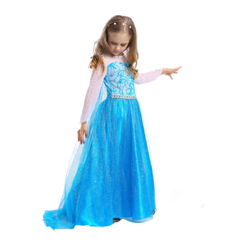Новата рокля за принцеса на Aisha Princess Girls Long Dress Aisha Princess Dress с пълен набор от аксесоари