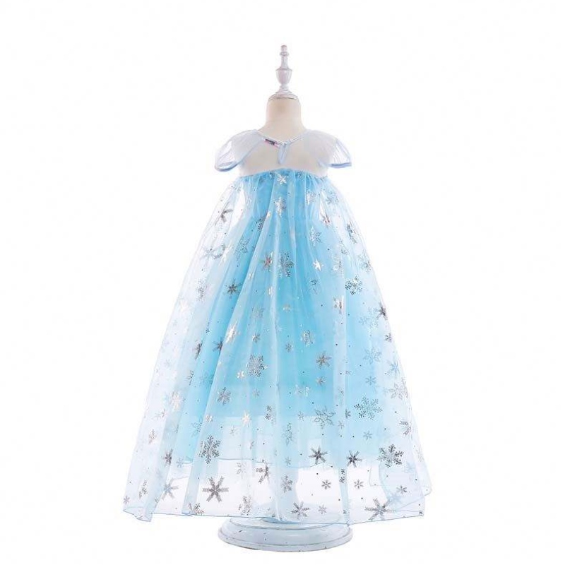 Костюми за принцеса рожден ден рокля малки момичета Elsa Beadings Princess Dress HCGD-044