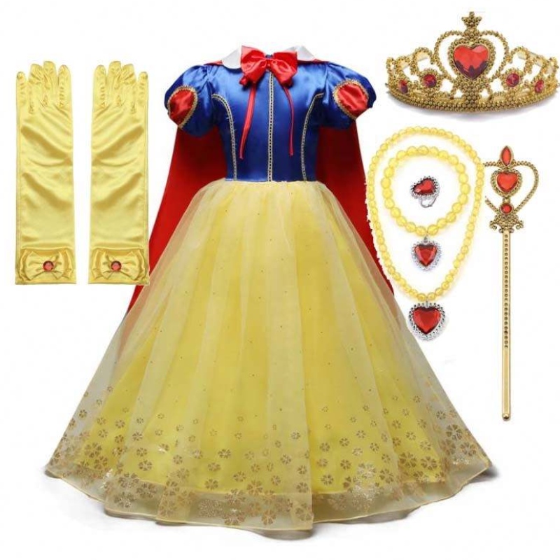 Хелоуин Косплей парти рокля 2-11y Little Girl Kids Princess Costumes с аксесоари DGHC-001
