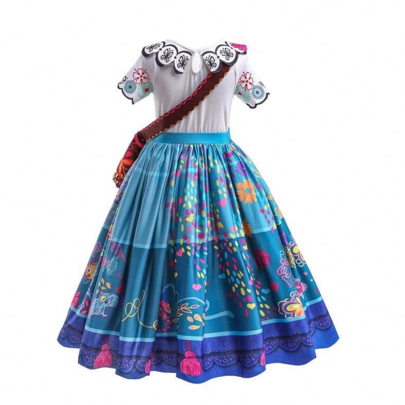 Фабрика Direct Supply New Carnival Kids Party Косплей костюм Isabella Purple Encanto рокля за деца HCIS-001