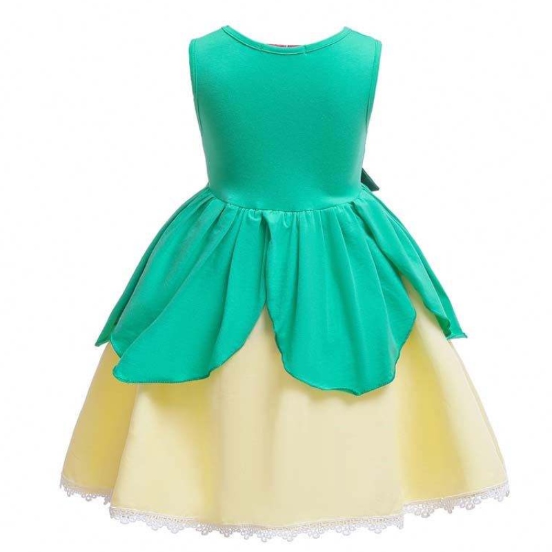 Деца Хелоуин Костюм Tiana Costume Princess and the Frog Costume for Girls HCTB-007