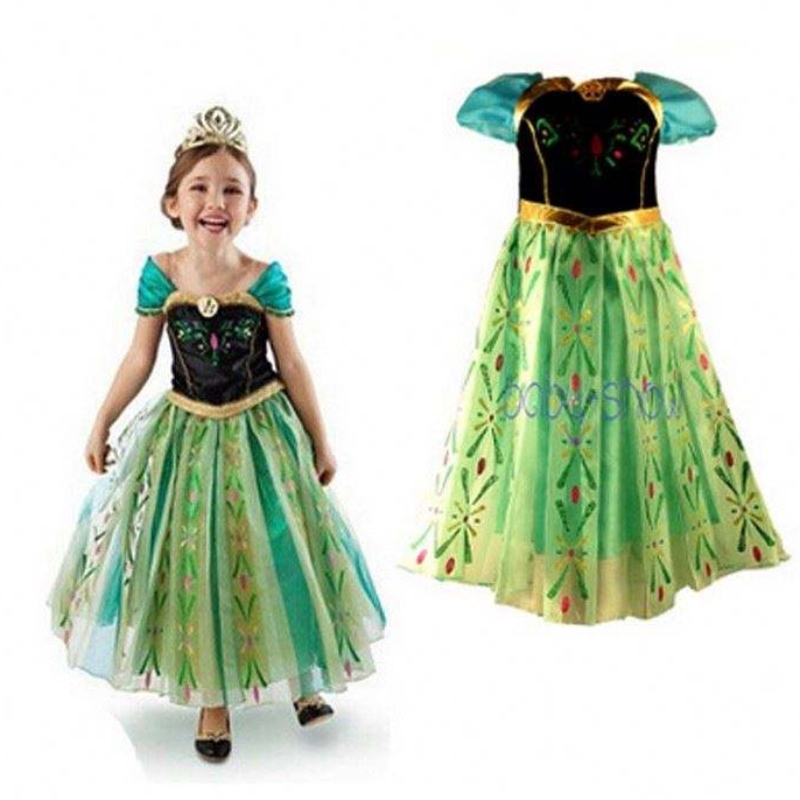 Елегантно секси момиче тесна мини рокля dissy mini frock princess anna elsa party дрехи bxlsxb