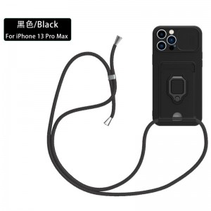 Новият продукт е подходящ за защитно покритие на Apple iPhone14Pro Max, Push Type Window Suspension Rope Anti-Collision Mobile Propecty Cover