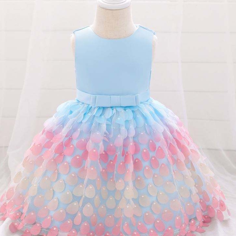 Baige Amazon Top Sale Mermaid Sequin Baby Dress Princess Girls Party Party рокли рокли едно парче момичета парти рокли