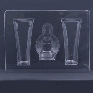 Персонализирано вакуумно формиране на козметична пластмасова тава за опаковане на блистери