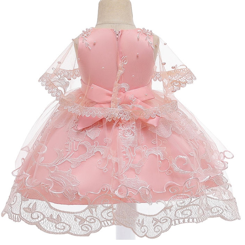Ansoo Child Lealecess Pink Party Kids Girl Dress Cotton Elegant Princess Ressing for Girl 2-10 Year Tutu сватбени рокли за момиче
