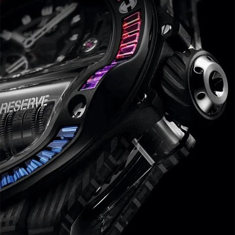 Вижте дъгата след дъжда и напишете прекрасна нова глава-Големият взрив MP-11 Super Long Kinetic Energy Fiber Fiber Rainbow Ring Watch