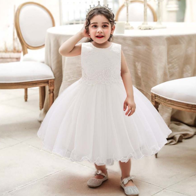 Baige Princess Ново родени момичета момичета рожден ден сватбени рокли Деца Frock Деца дрехи L1933XZ