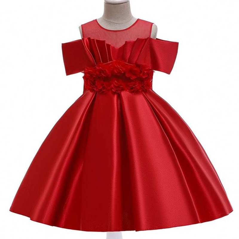 Baige New Kids Princess Flower Dress