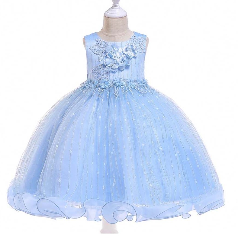 Baige China Factory Direct Price Baby Dress Pictures Girls Party рокли бебешки дрехи L5101