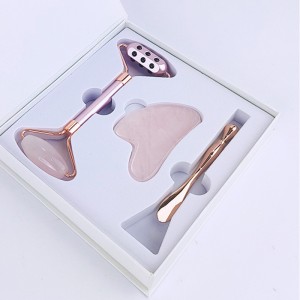 нефрит масаджър с ролки за лице