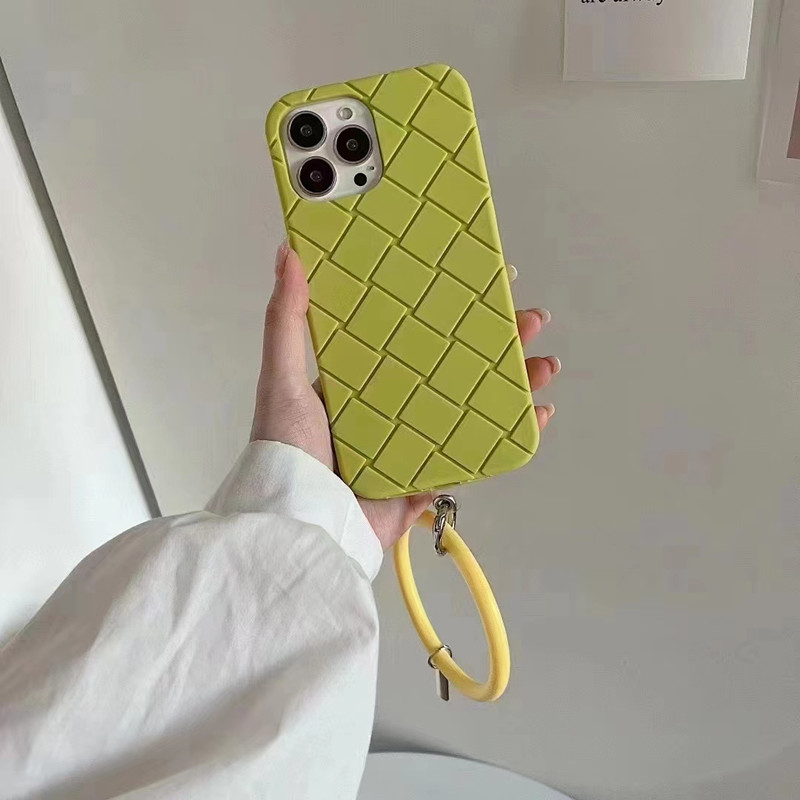 Подходящ за калъф на Apple iPhone 14Max, триизмерна карирана гривна Пълен пакет за пакет, калъф за доказателство за пакет, калъф за TPU