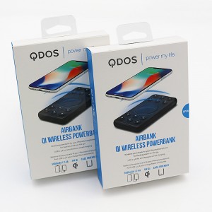 Мобилно зареждане за зареждане на съкровища опаковка за чекмедже кутията на прозореца Цветна кутия по поръчка електроника опако...