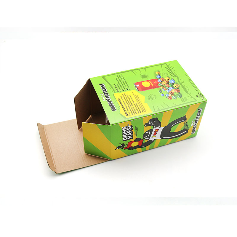 Електронни играчки гофрирани хартиени кутии Опаковка Печат прозрачен дизайн на прозореца с висок клас по поръчка