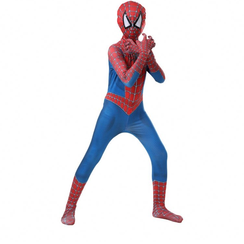 Гореща продажба Хелоуин парти деца&adults TV&Movie Superhero Jumpsuit Romploy Factory Direct Supply Anime Amazing Spiderman Costume