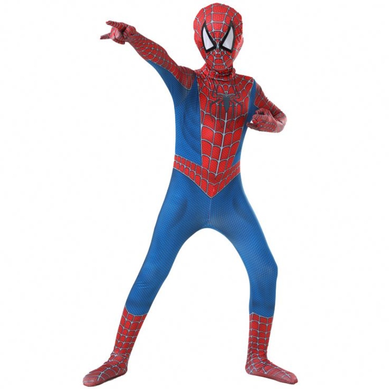 Гореща продажба Хелоуин парти деца&adults TV&Movie Superhero Jumpsuit Romploy Factory Direct Supply Anime Amazing Spiderman Costume