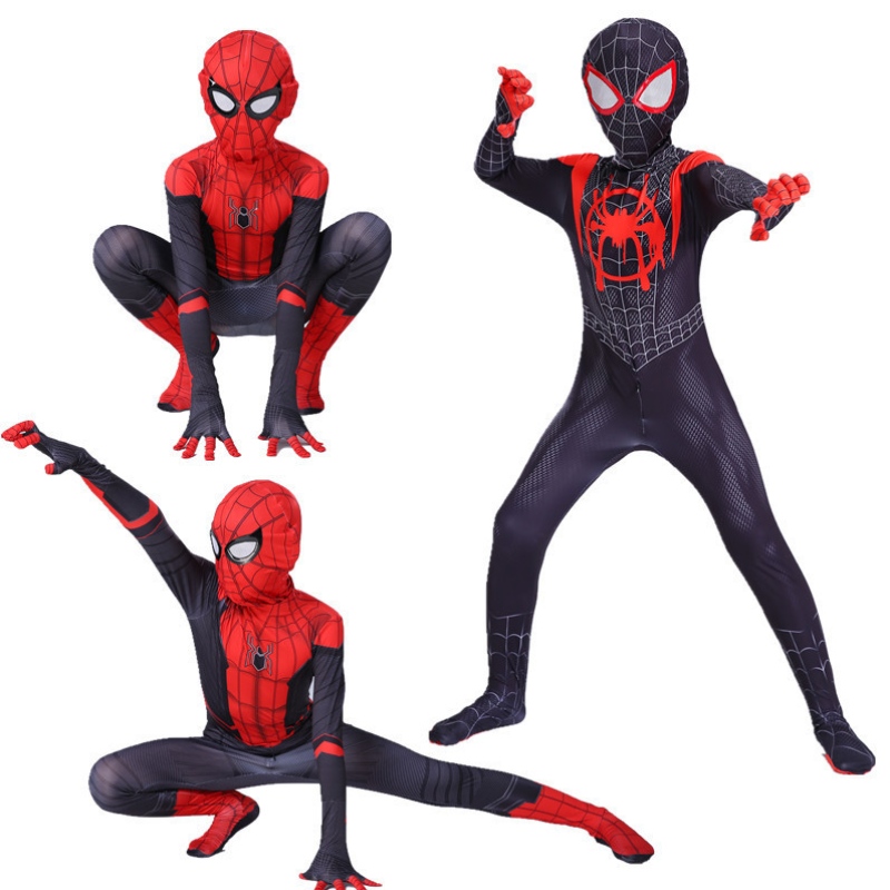 Невероятният костюм за косплей на Spiderman Kids Adult Cosplay костюм за Хелоуин