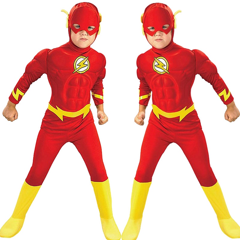 Косплей изпълнение костюм Хелоуин The Flash Bodysuit Muscle Costume