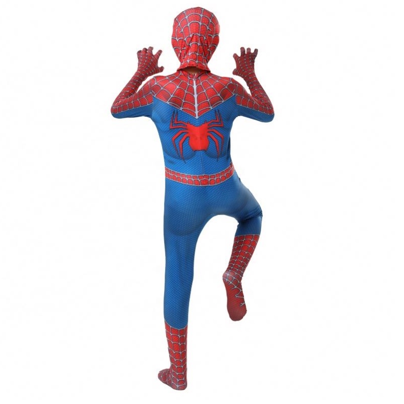 Изработен в China Factory Classic Popular Blue&red Avenger Suit TV&Movie Супергерой Комплекти аниме Хелоуин дрехи Спайдърмен