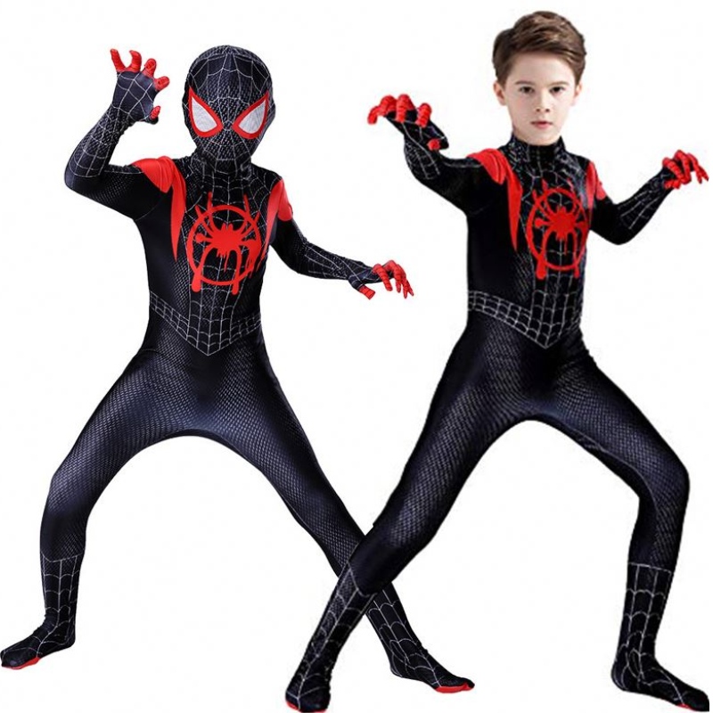 Телевизия&филм Косплей костюм Zentai Spiderman Superhero Bodysuit Spandex костюм за деца по поръчка, направен