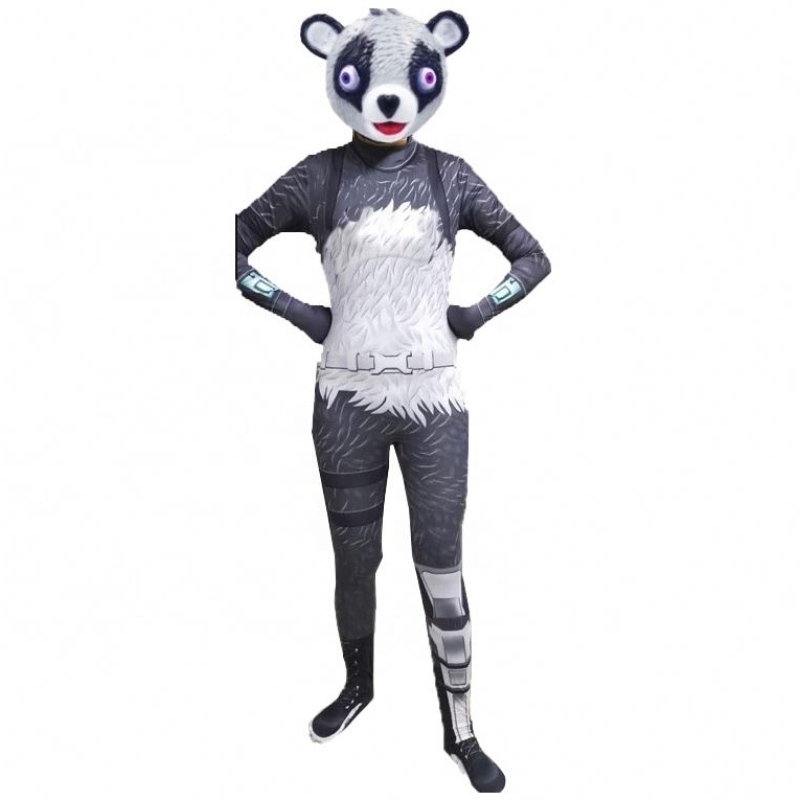 Нова фантазия Factory Direct Hot Sale Cuddle Team Leader Jumpsuit Fomen Skull Trooper Bodysuit за възрастни Fort Nite Косплей костюм