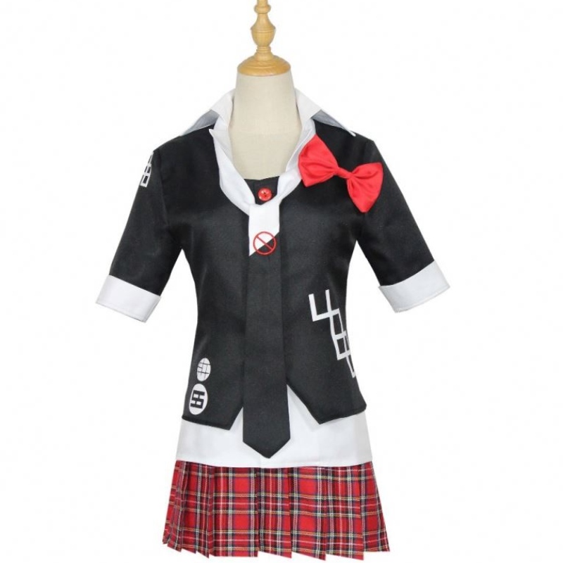 Danganronpa enoshima junko униформа комичен con cosplay costumes Хелоуин сценични коледни костюми