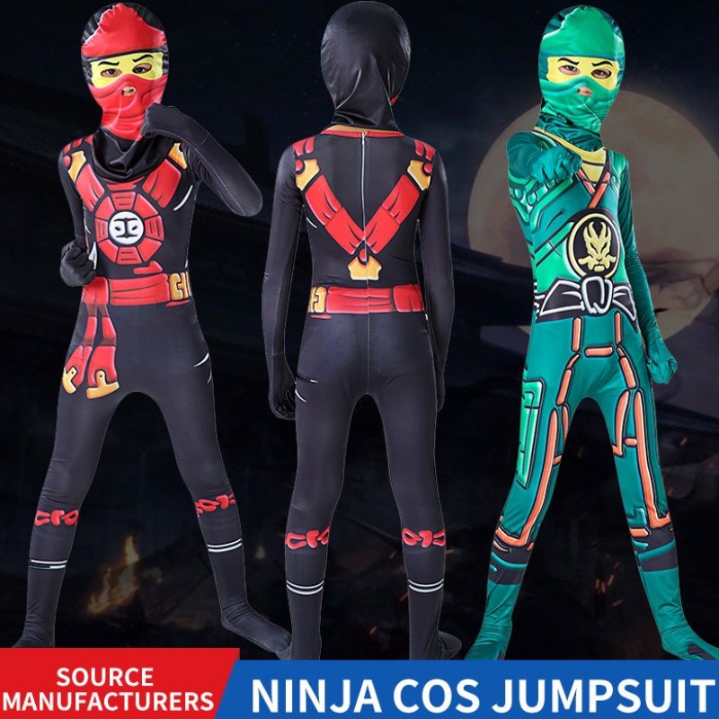 Хелоуин доставчици на костюми на едро Япония Ninja Bodysuit Cosplay Costumes