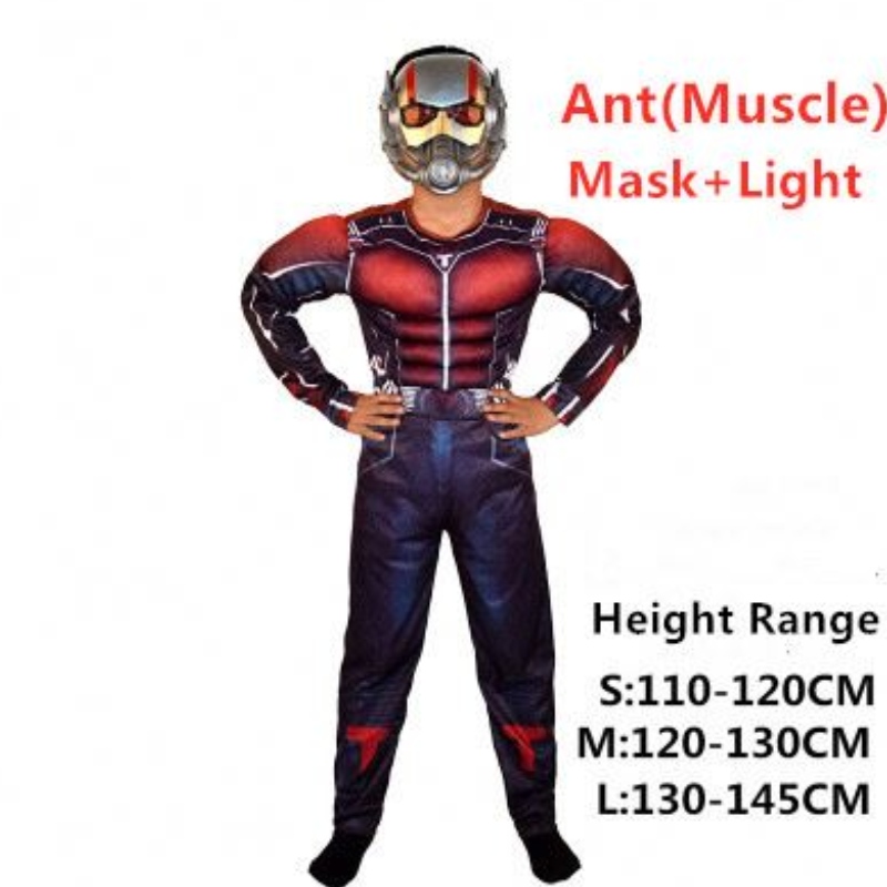 Marvel Superhero Ant-Man Series Civil War Halloween костюм Косплей костюм