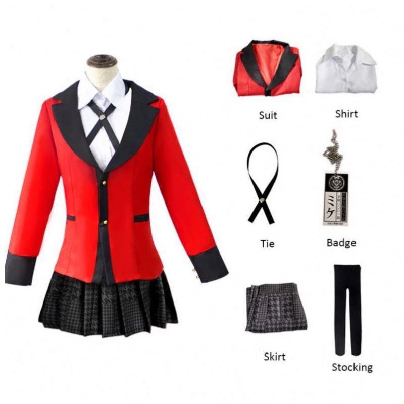 nime kakegurui косплей фигура yomotsuki runa косплей костюм пал