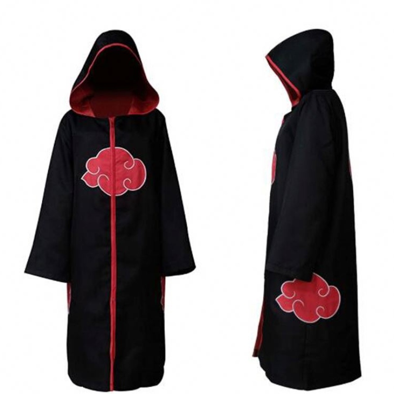 Косплей комплект аниме akatsukiuchiha itachi костюм Хелоуин коледно парти саске облекло наметало нос Възрастни деца Косплей Косплей