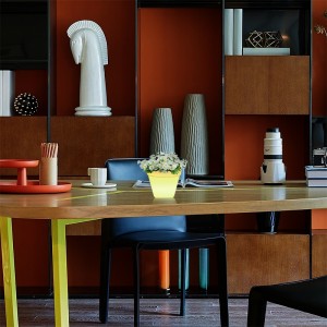 RGB смяна на цвета LED зала за растения за приземяване на лампа за допир, модерен прост PE пластмасова саксия с цветя LED лампи с масивн...