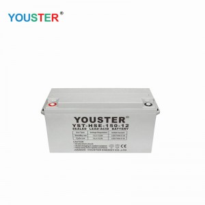 Youster AGM Deep Cycle Gel Lead Acid Inverter 12V200AH СЪВЕТИРАНЕ Гел Слънчева батерия за домашна употреба