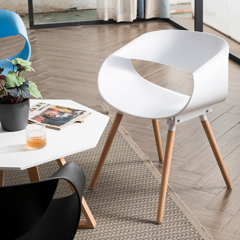 Модерен пластмасов стол висококачествен ресторант за стол с висококачествен стол