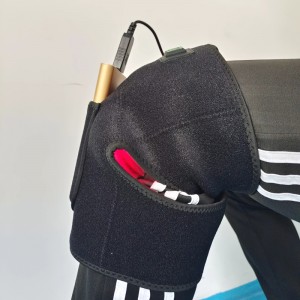 2бр. Инфрачервена терапия с червена светлина колан за рамо, 660nm/850nm дължина на вълната, преносима подложка за терапия с червена све...