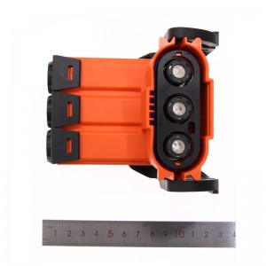 Нови енергийни превозни средства Високо ток конектор 200a 3 пинов конектор за дръжка на лакътя